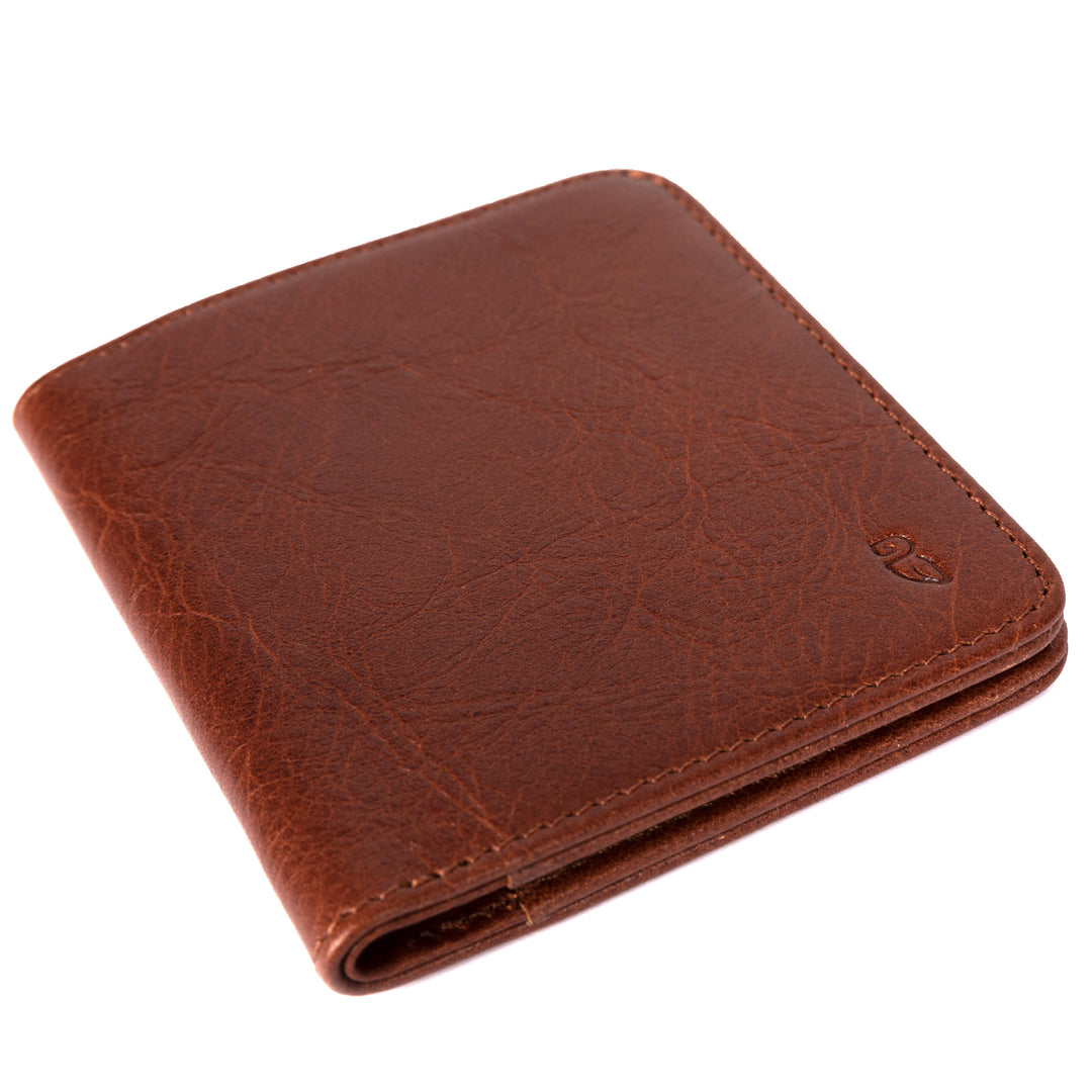 Matteo Bifold Classic Leather Wallet Tobacco